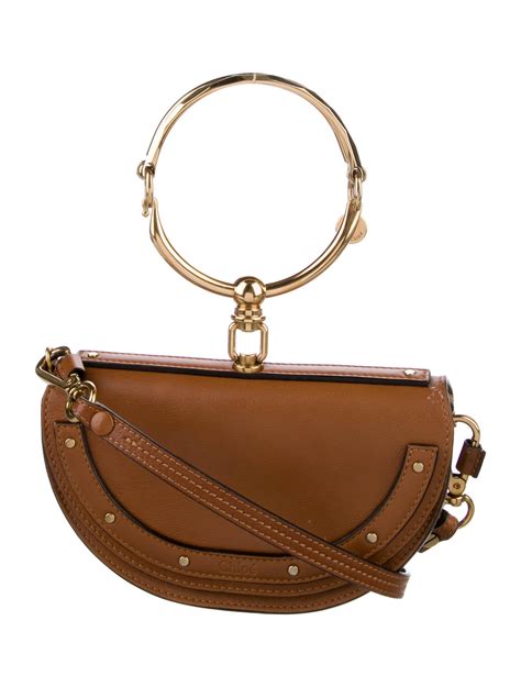 chloe makeup bag|chloe bracelet bag.